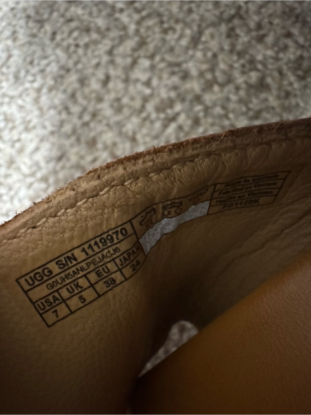 UGG Eirene Leather Espadrille Wedge Sandals - Picture 11 of 11